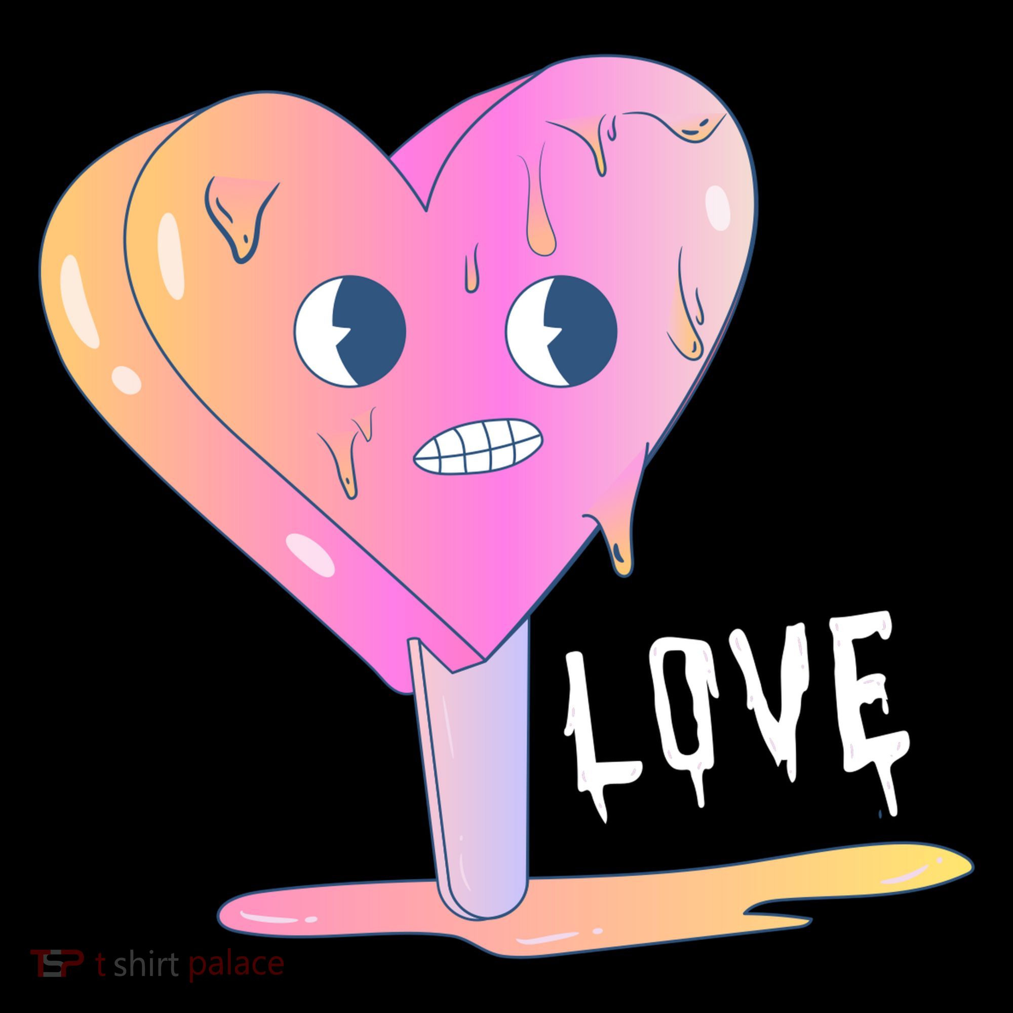 Heart Melting Popsicle Love Women's Hoodie