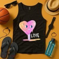 Heart Melting Popsicle Love Tank Top thumb 4