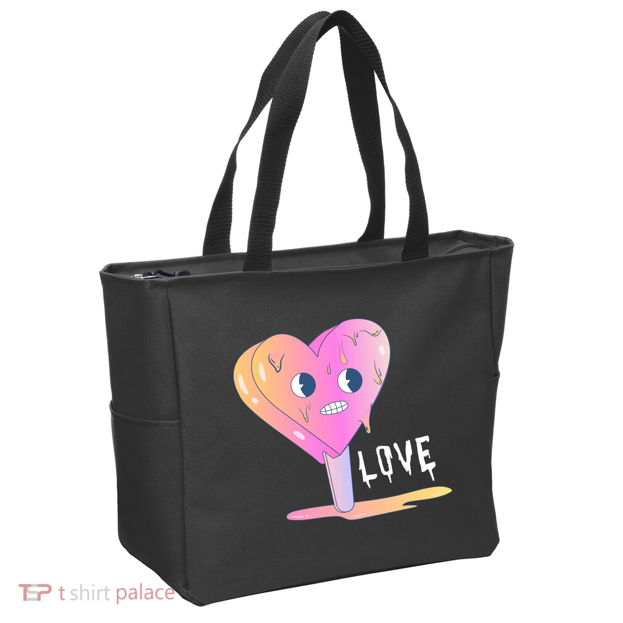 Heart Melting Popsicle Love Tote Bag