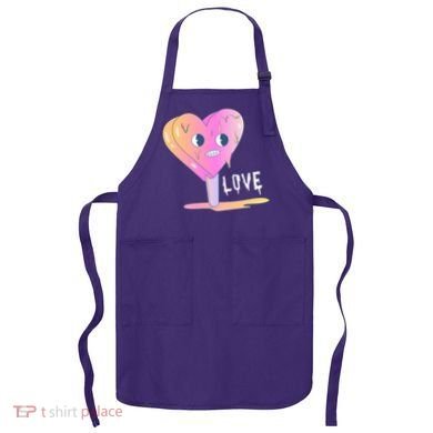 Heart Melting Popsicle Love Apron