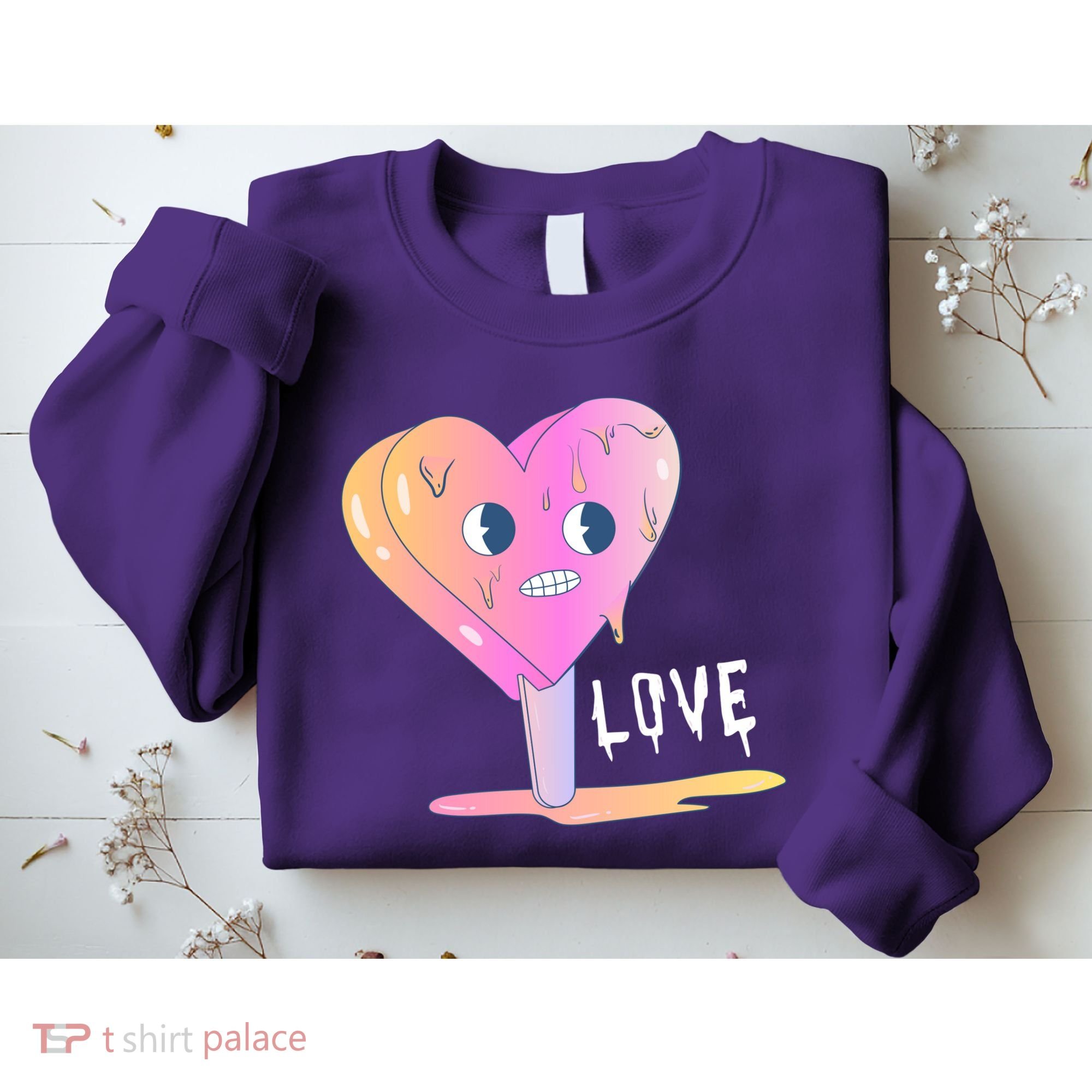 Heart Melting Popsicle Love Sweatshirt
