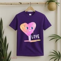 Heart Melting Popsicle Love T-Shirt thumb 2