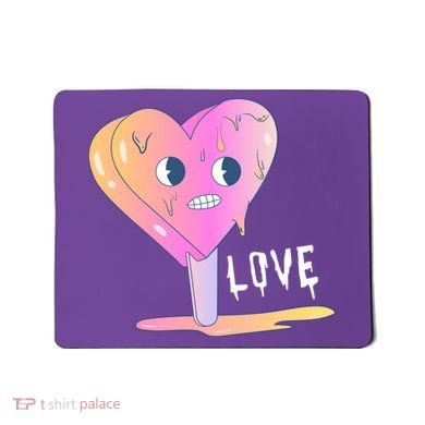 Heart Melting Popsicle Love Mousepad