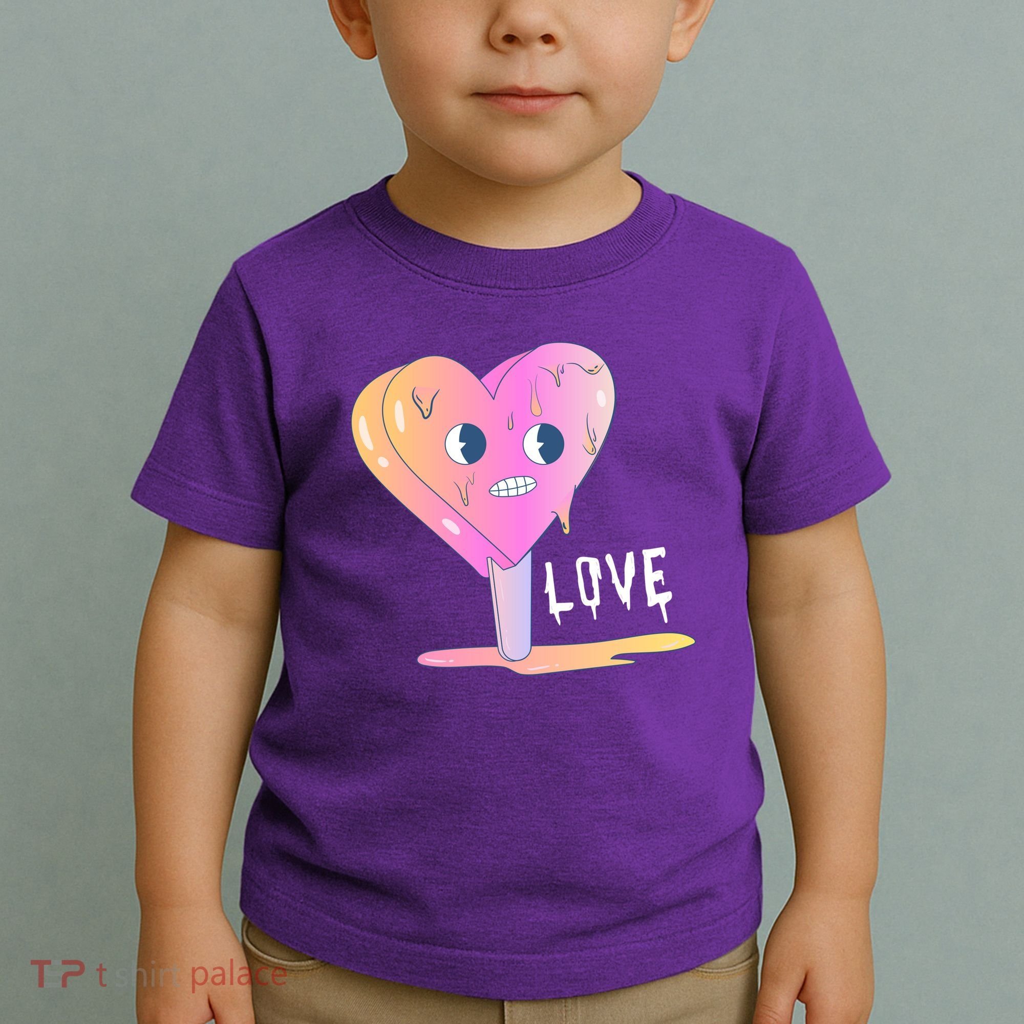 Heart Melting Popsicle Love Toddler T-Shirt
