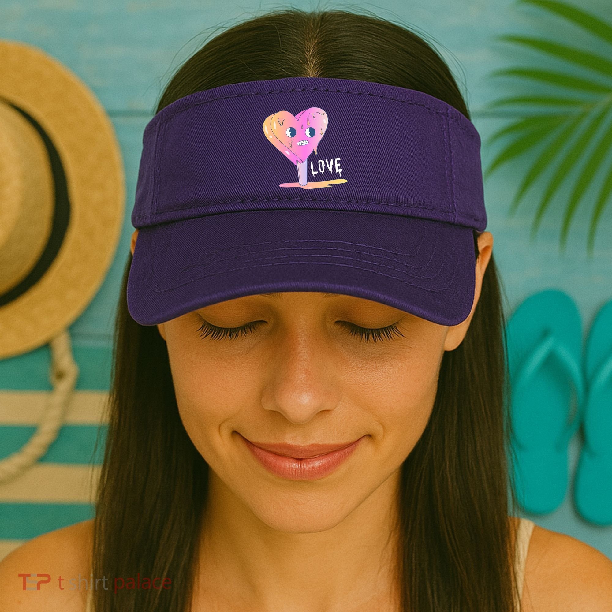 Heart Melting Popsicle Love Visor