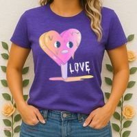 Heart Melting Popsicle Love Women's T-Shirt thumb 2