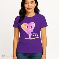 Heart Melting Popsicle Love Women's T-Shirt thumb 4