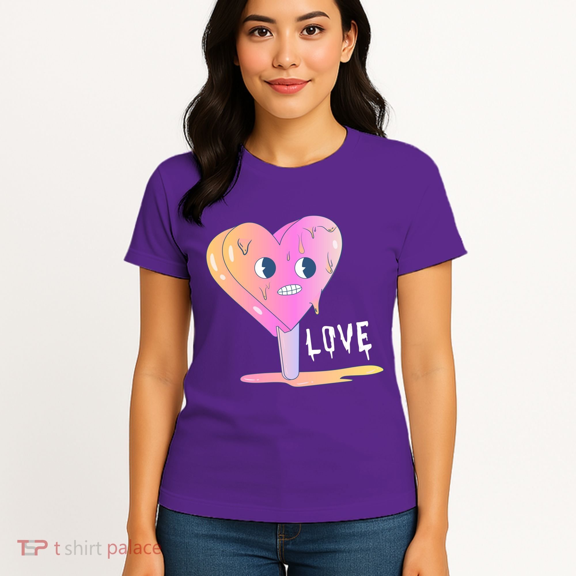Heart Melting Popsicle Love Women's T-Shirt