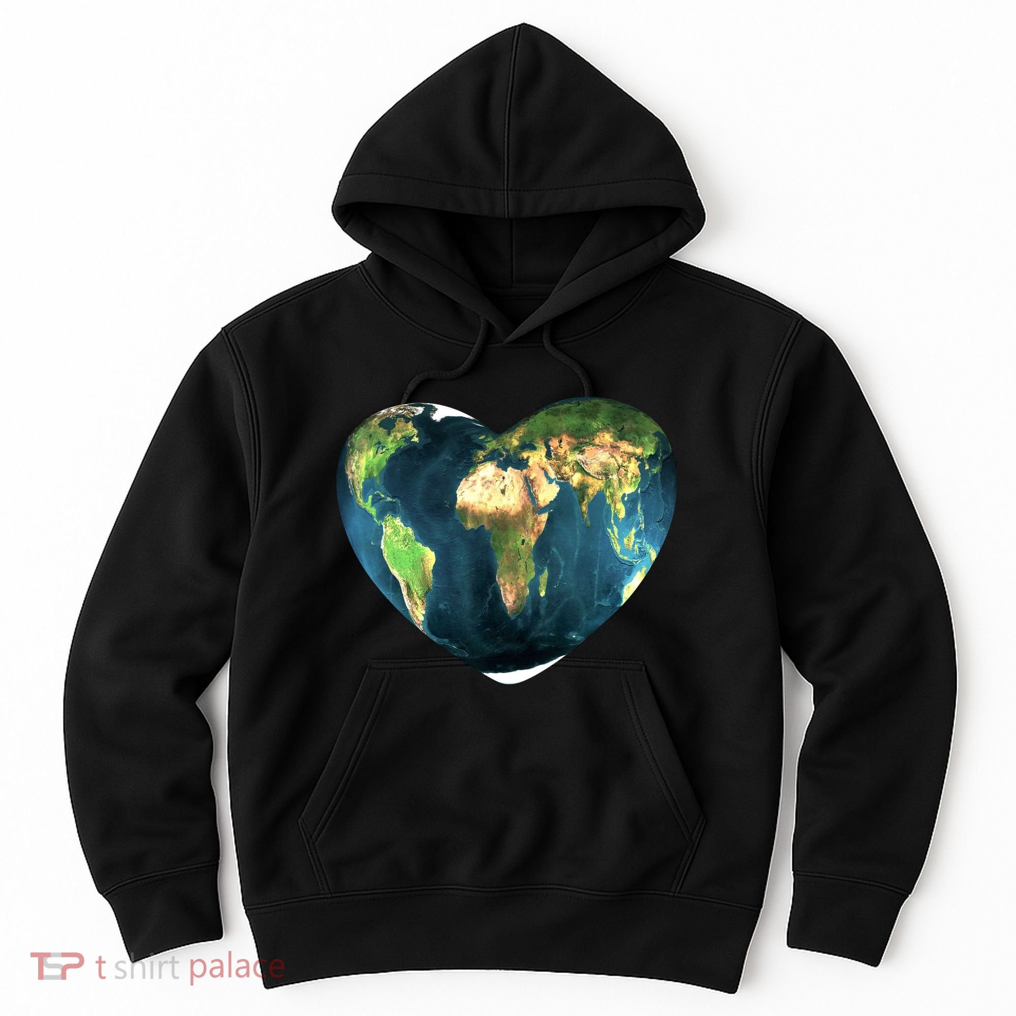 Heart Of The World Love Earth Hoodie