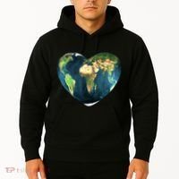 Heart Of The World Love Earth Hoodie thumb 2