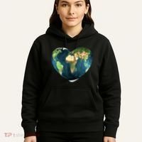Heart Of The World Love Earth Hoodie thumb 5