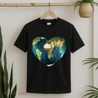 Heart Of The World Love Earth T-Shirt thumb 2