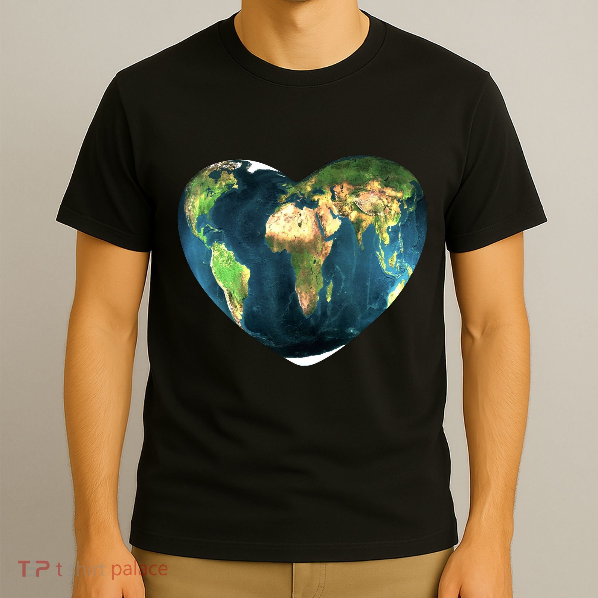 Heart Of The World Love Earth T-Shirt
