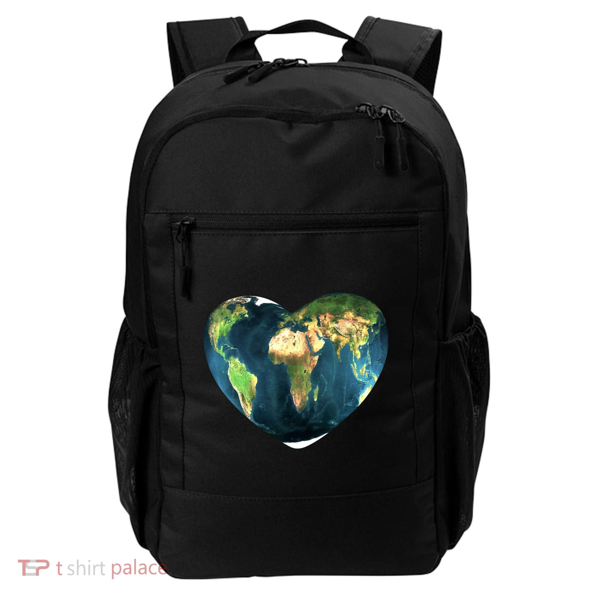 Heart Of The World Love Earth Backpack
