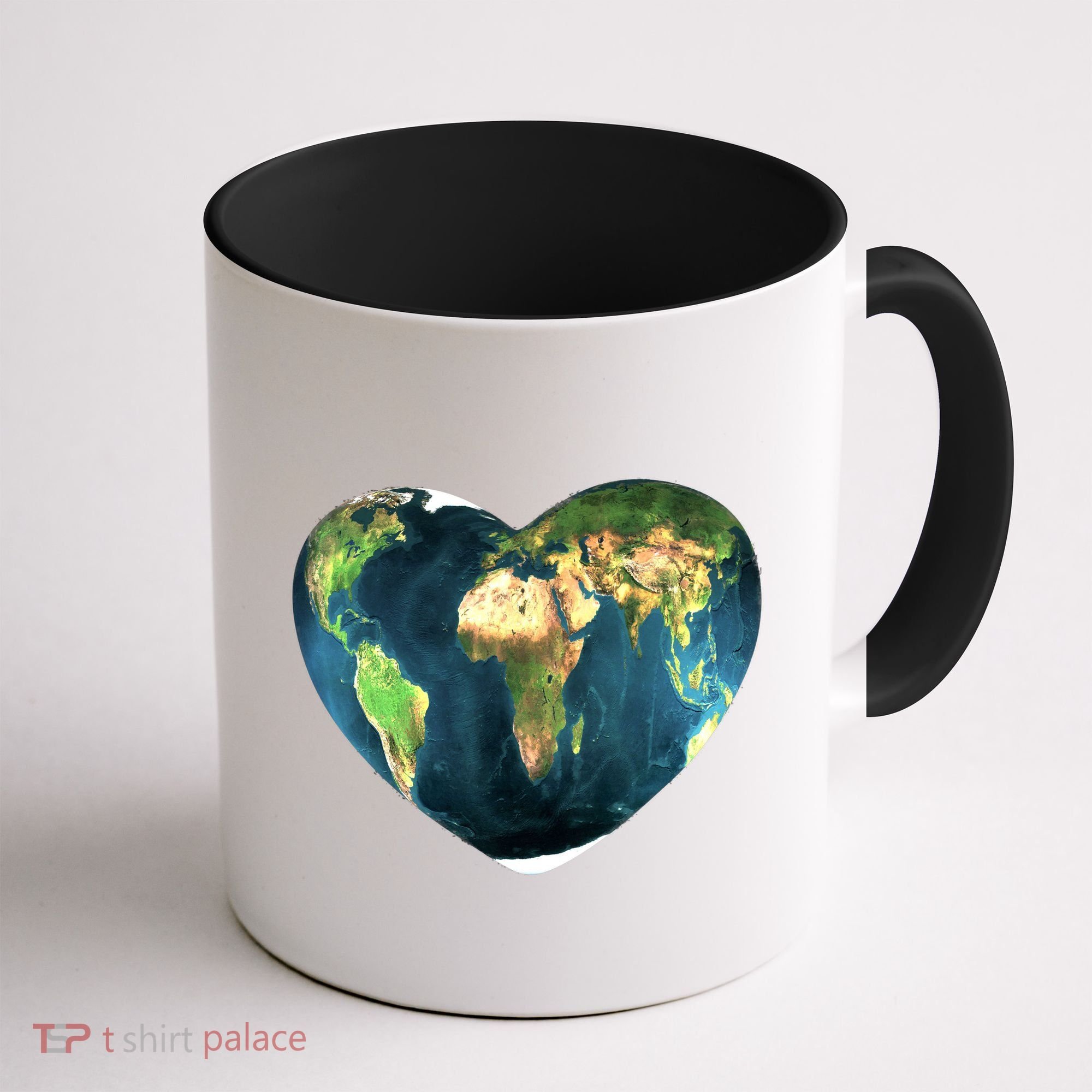 Heart Of The World Love Earth Coffee Mug