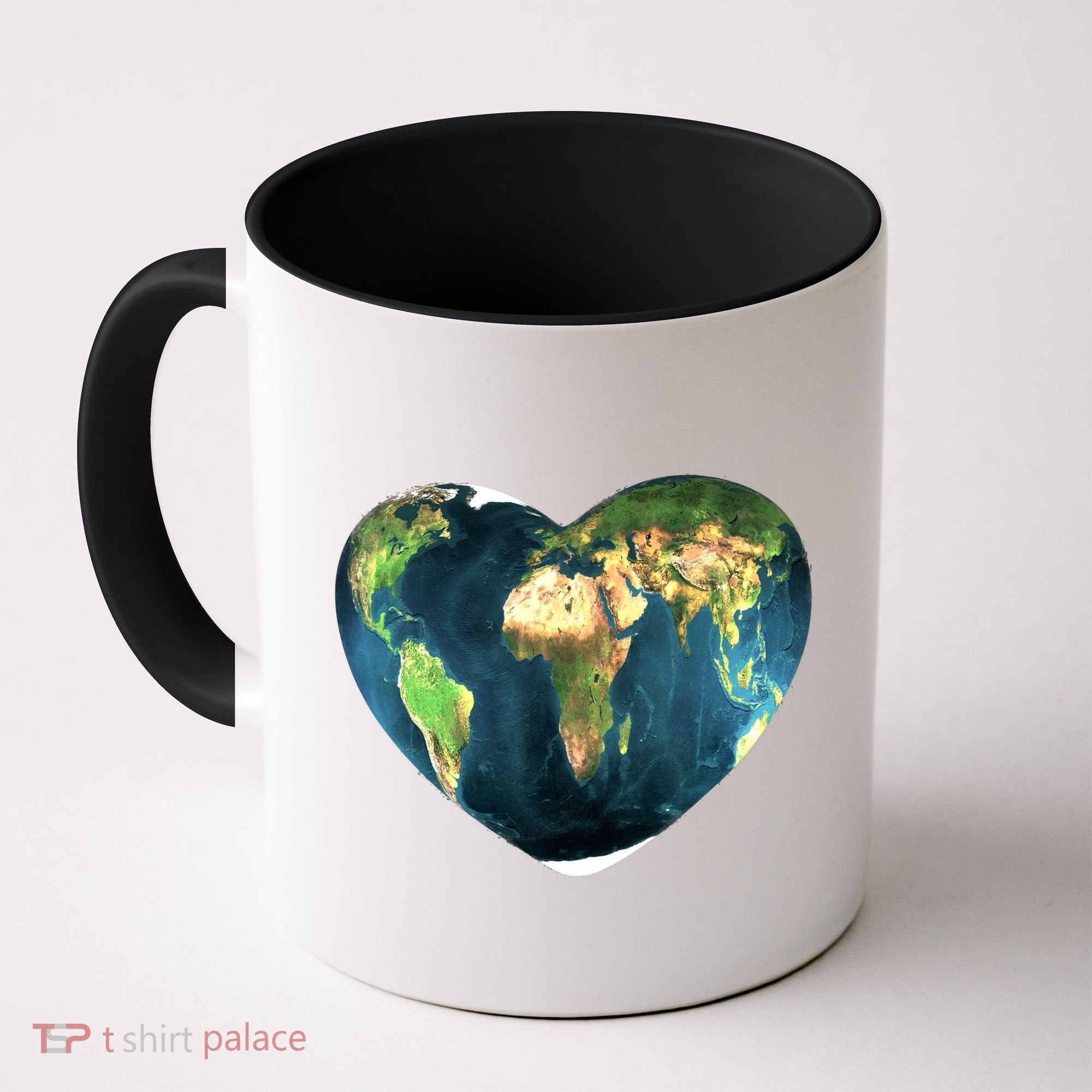 Heart Of The World Love Earth Coffee Mug