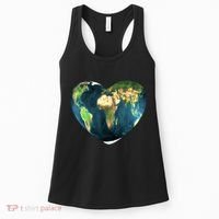 Heart Of The World Love Earth Women's Tank Top thumb 0
