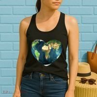 Heart Of The World Love Earth Women's Tank Top thumb 2