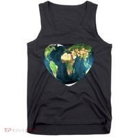 Heart Of The World Love Earth Tank Top thumb 0