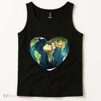 Heart Of The World Love Earth Tank Top thumb 2