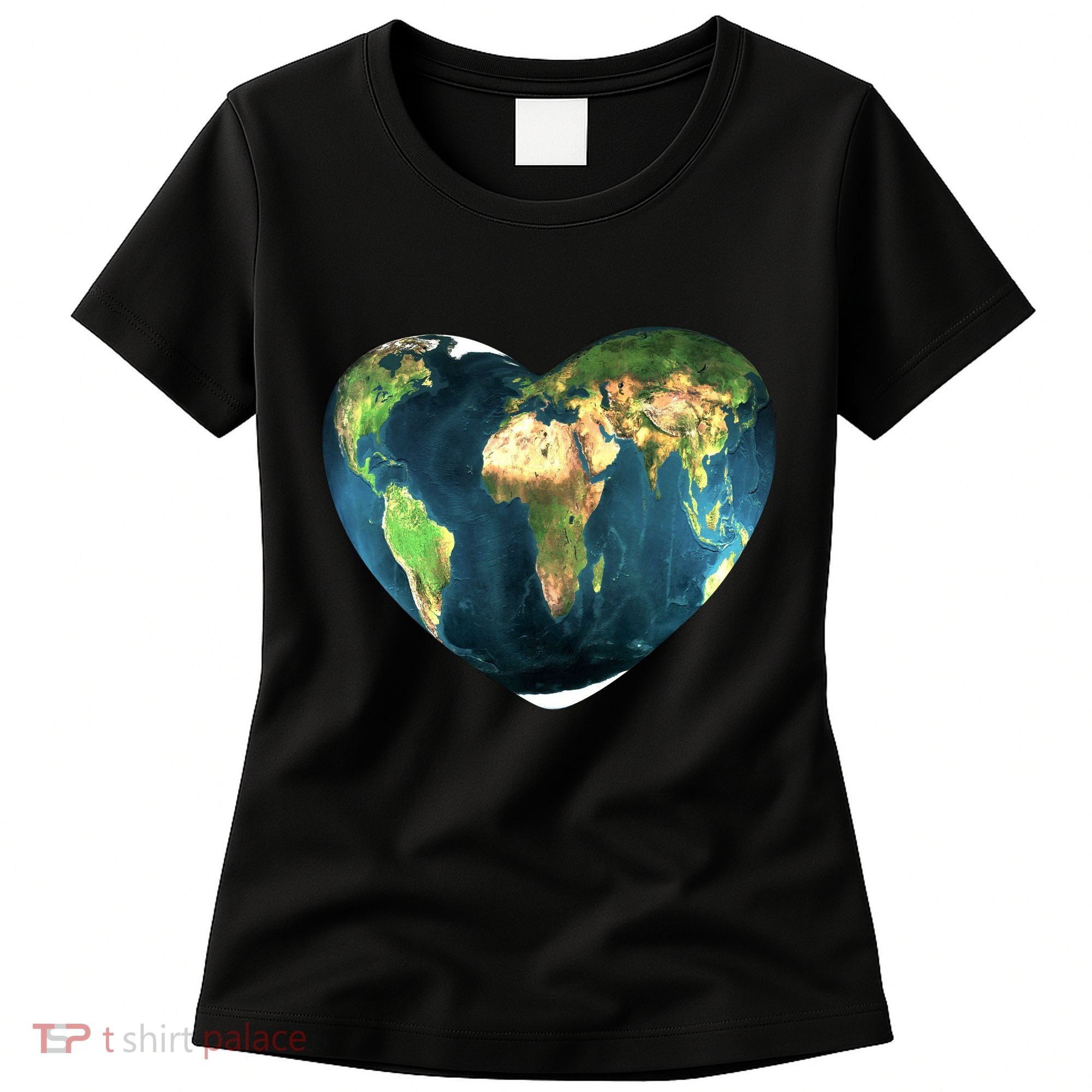 Heart Of The World Love Earth Women's T-Shirt
