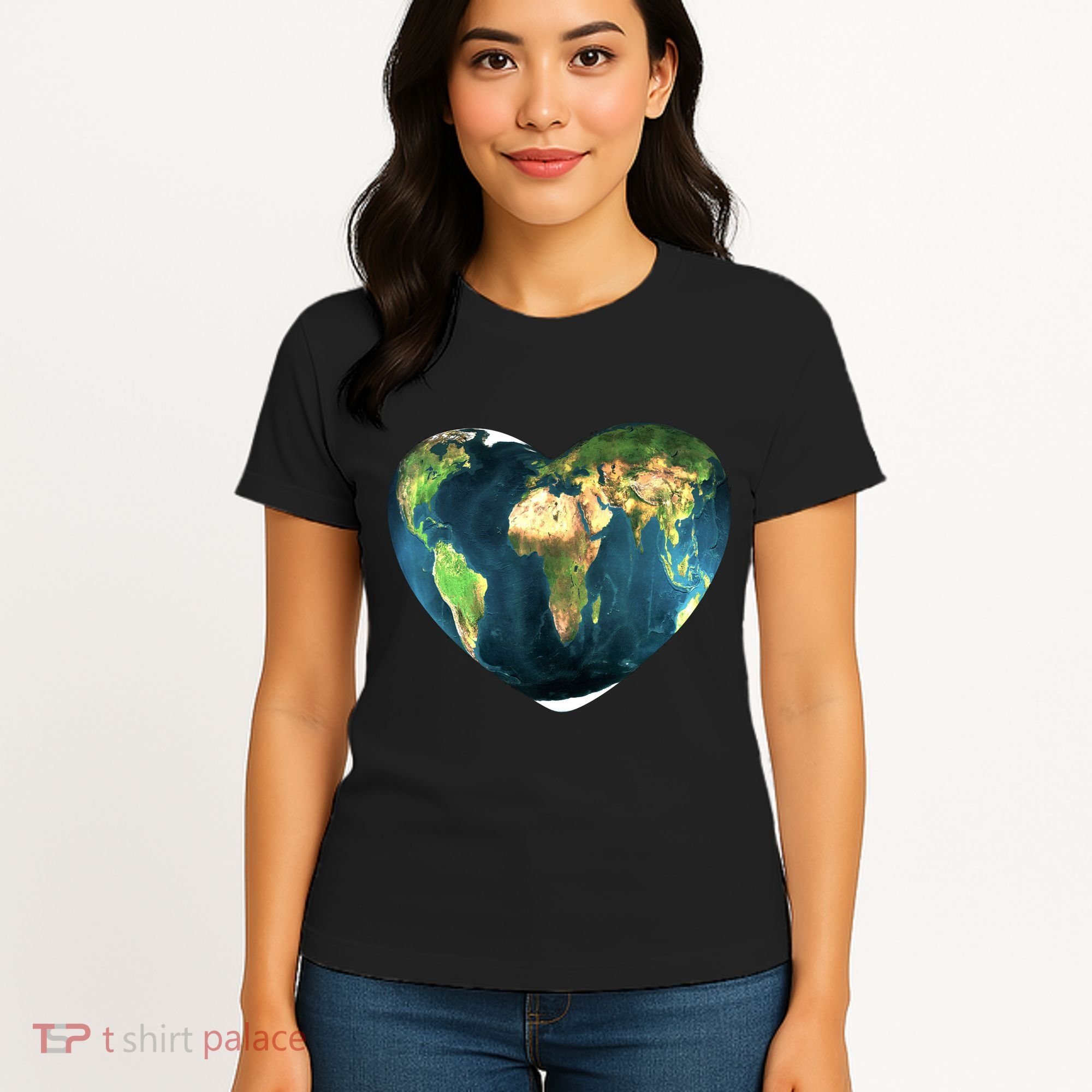 Heart Of The World Love Earth Women's T-Shirt