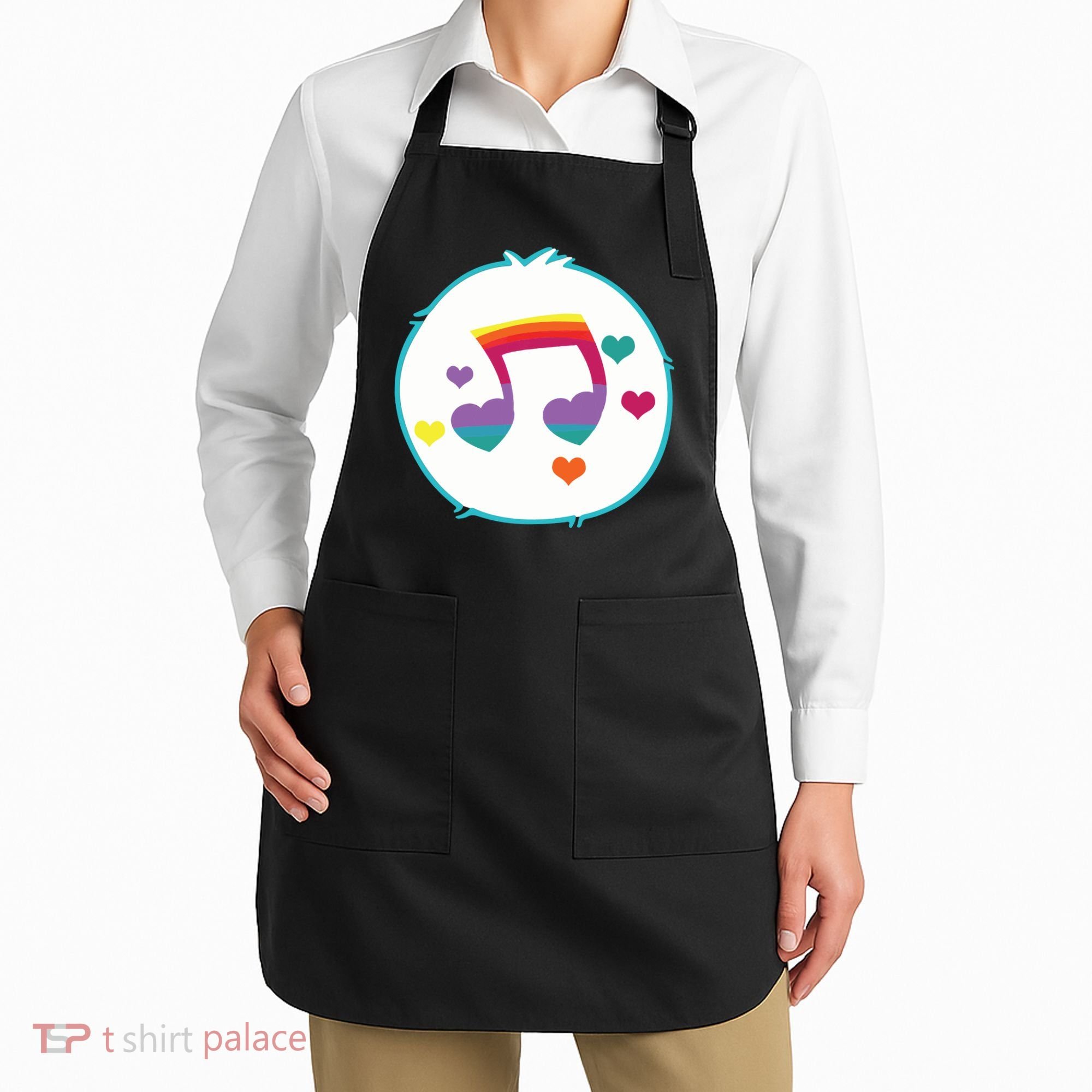 Heart Song Bear Halloween Costume Apron