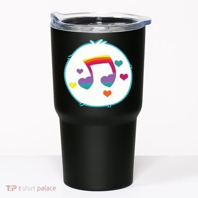 Heart Song Bear Halloween Costume Tumbler