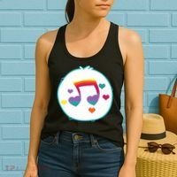 Heart Song Bear Halloween Costume Women's Tank Top thumb 2