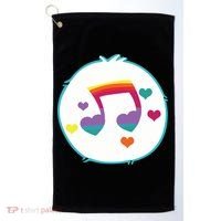 Heart Song Bear Halloween Costume Golf Towel thumb 0