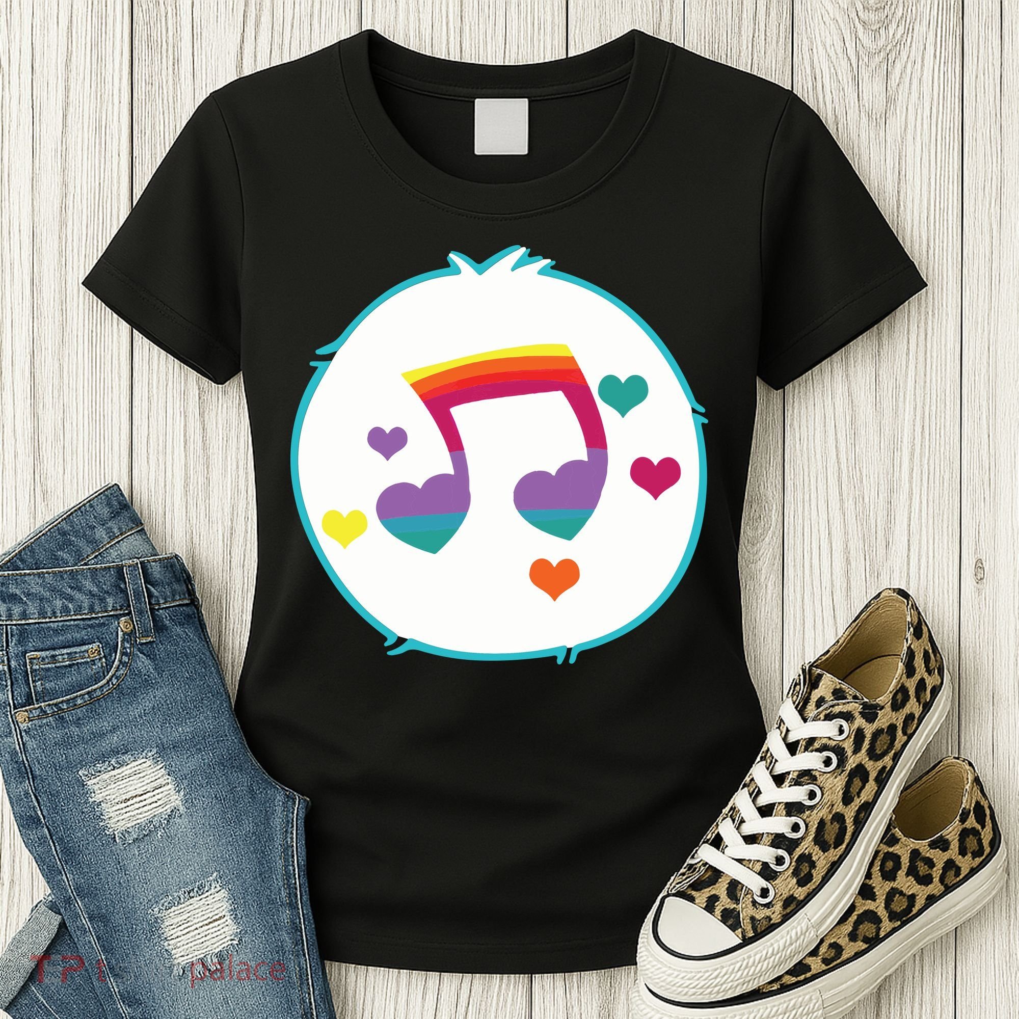 Heart Song Bear Halloween Costume Women's T-Shirt