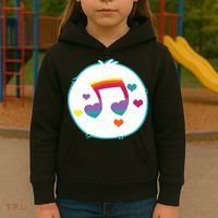 Heart Song Bear Halloween Costume Kids Hoodie thumb 3