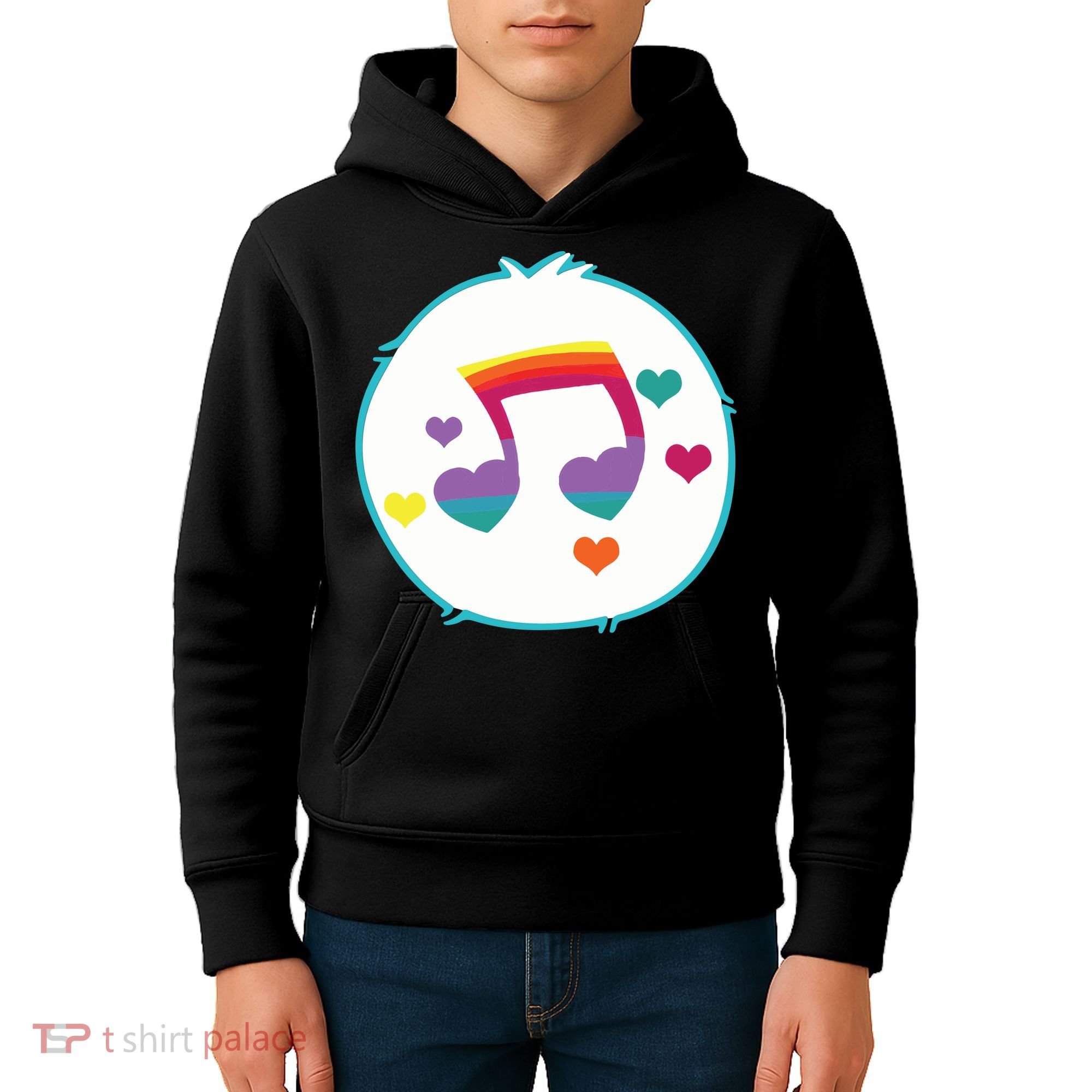 Heart Song Bear Halloween Costume Kids Hoodie