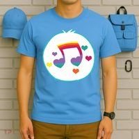 Heart Song Bear Halloween Costume T-Shirt thumb 5