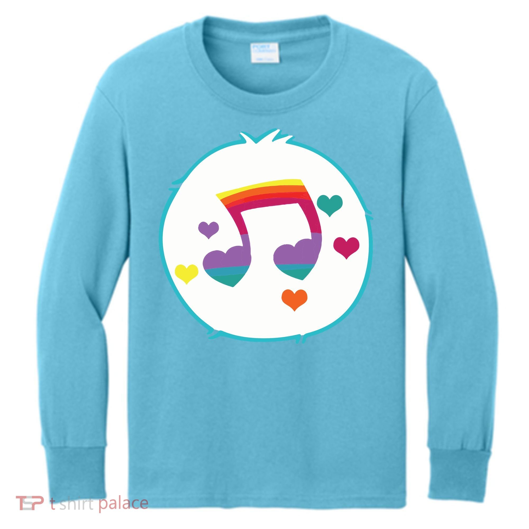 Heart Song Bear Halloween Costume Kids Long Sleeve Shirt