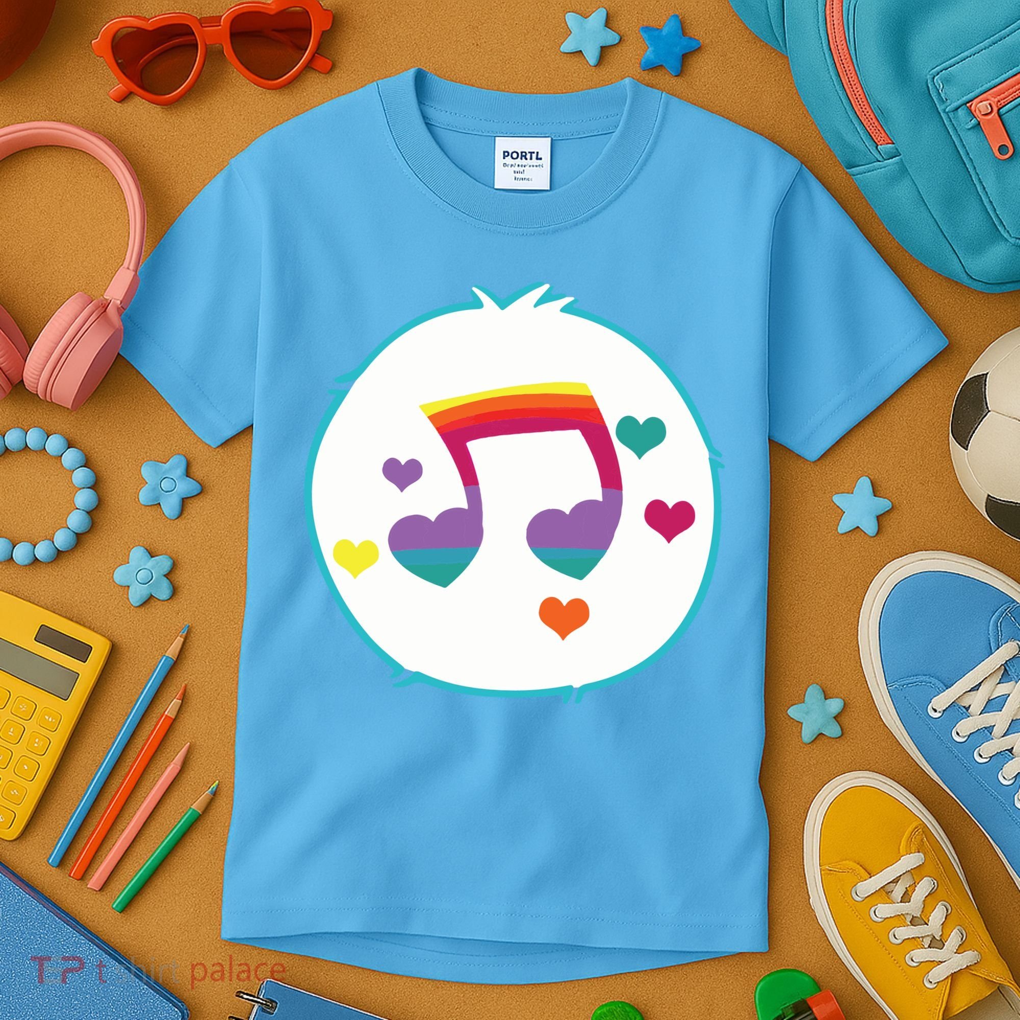 Heart Song Bear Halloween Costume Kids T-Shirt