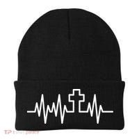 Heartbeat Cross Beanie thumb 0