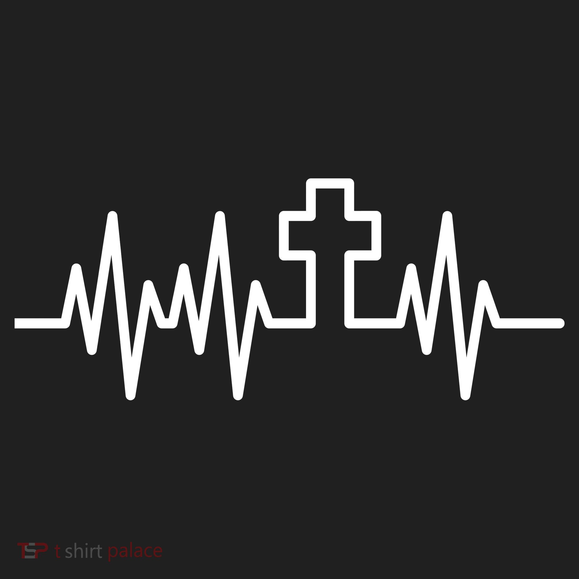 Heartbeat Cross Beanie
