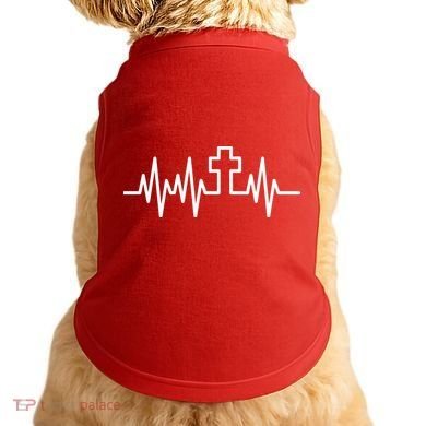 Heartbeat Cross Doggie Tank