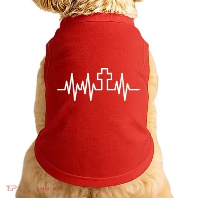 Heartbeat Cross Doggie Tank