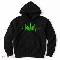 Heartbeat Weed Pulse Hoodie thumb 0