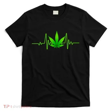 Heartbeat Weed Pulse T-Shirt