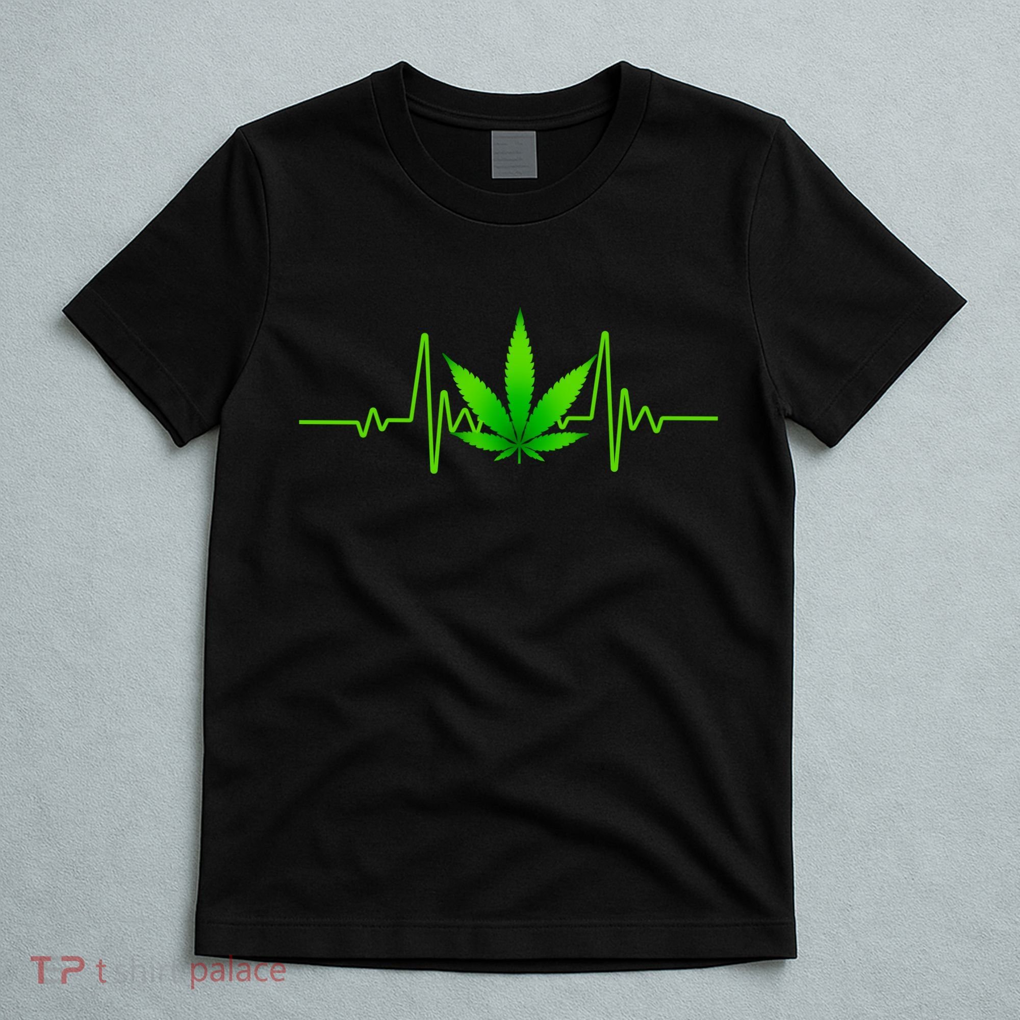 Heartbeat Weed Pulse T-Shirt