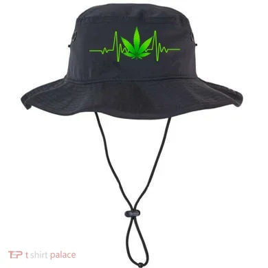 Heartbeat Weed Pulse Bucket Hat