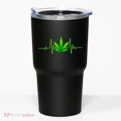 Heartbeat Weed Pulse Tumbler