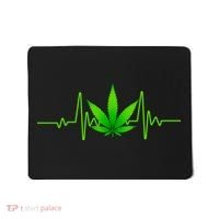 Heartbeat Weed Pulse Mousepad thumb 0