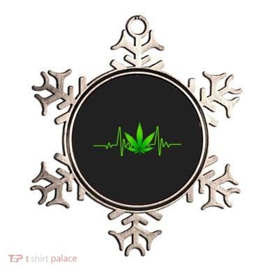 Heartbeat Weed Pulse Ornament