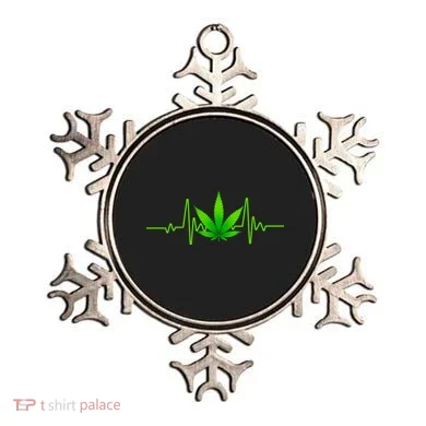 Heartbeat Weed Pulse Ornament
