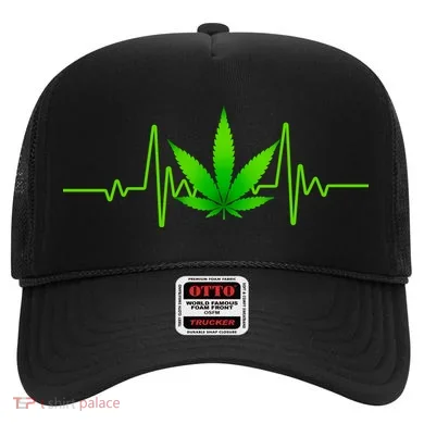 Heartbeat Weed Pulse Hat