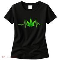 Heartbeat Weed Pulse Women's T-Shirt thumb 0